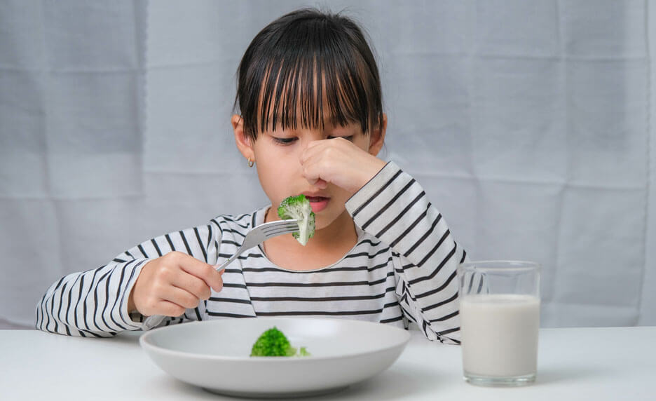 La réactivité sensorielle, prédictive des troubles alimentaires des enfants ?